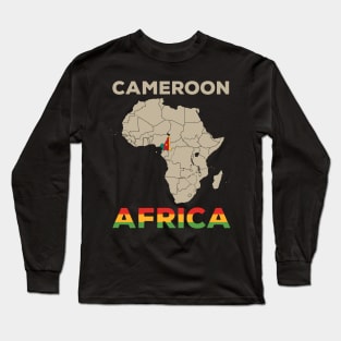 Cameroon-Africa Long Sleeve T-Shirt